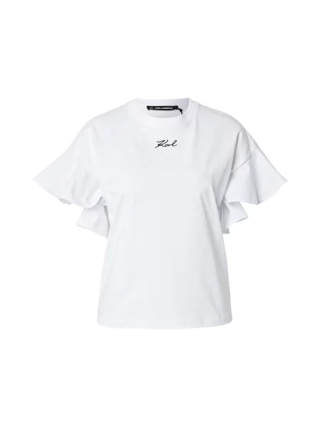 Tričko Karl Lagerfeld biela