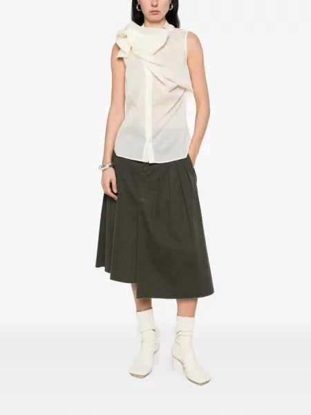 Cămașă Rick Owens fără mâneci drapată