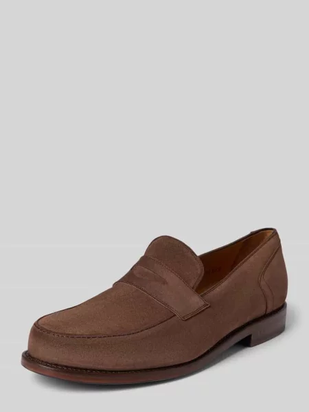 Mokasyny ze skóry model Haywood' Henry Stevens