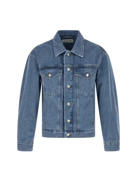 Kurtka jeansowa Dries Van Noten niebieska