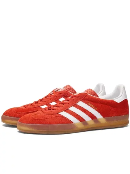 Sneakersy Adidas Originals zamszowe pomarańczowe