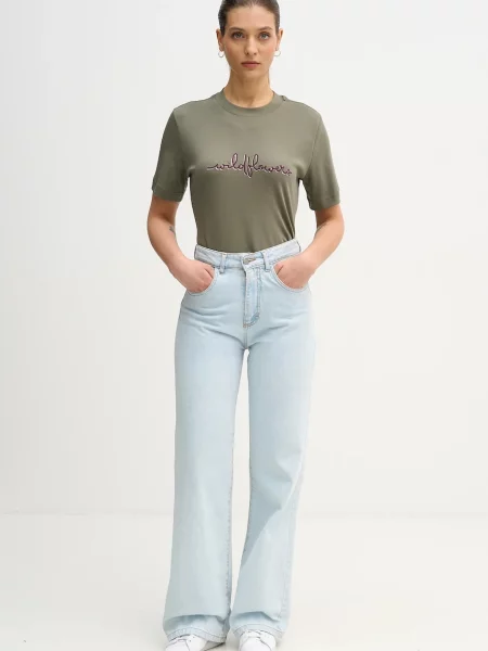 Футболка United Colors of Benetton зелений