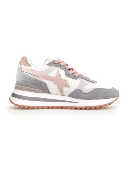 Sneakersy W6yz zamszowe szare