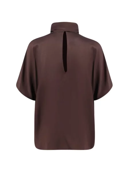 Bluză Brunello Cucinelli maro