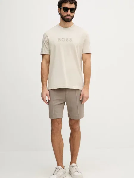 Шорты Boss Green зеленые