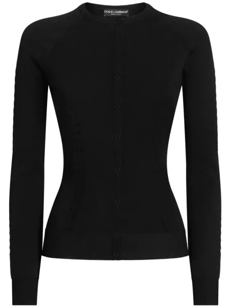 Cardigan Dolce & Gabbana tricotate negru