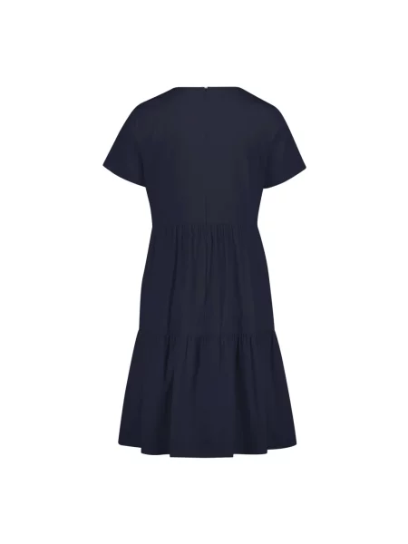 Sukienka o długości do kolan z efektem stopniowania Vera Mont granatowa