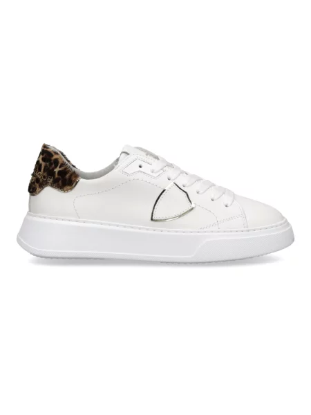 Buty do tenisa Philippe Model skórzane do tenisa białe