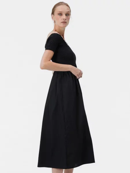 Midi haljina Orsay crna