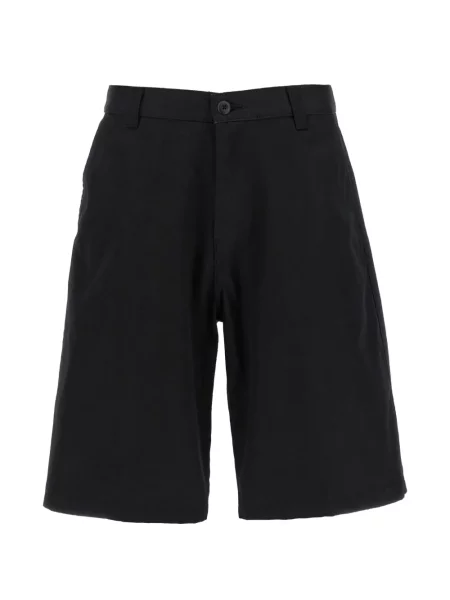 Pantaloni scurți Carhartt Wip din țesătură twill negru