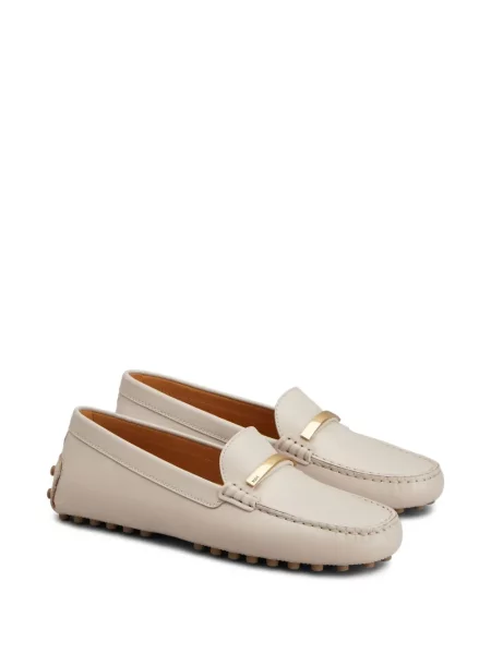 Pantofi loafer Tod's din piele alb
