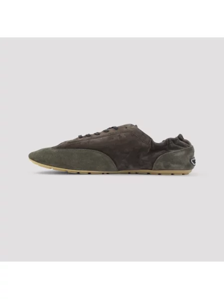 Sneakersy Saint Laurent skórzane szare