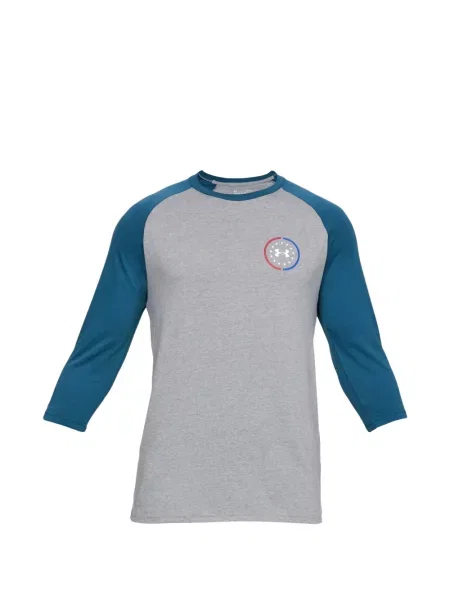 Tričko Under Armour s potiskem šedé