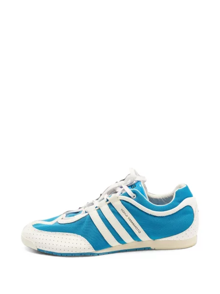 Sneakerși Y-3 din piele albastru