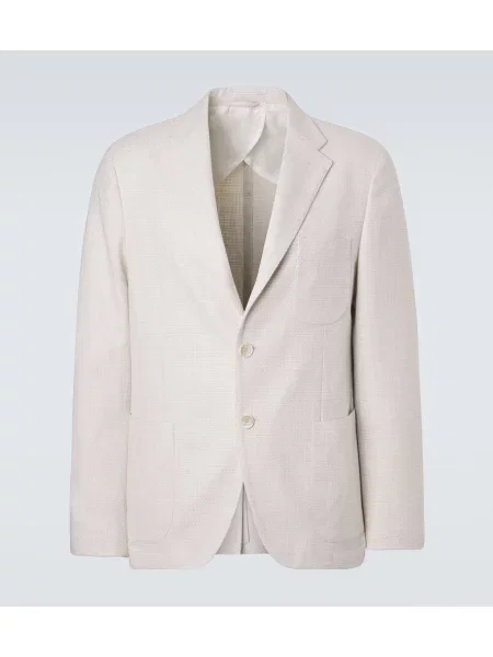 Gyapjú zakó Etro bézs