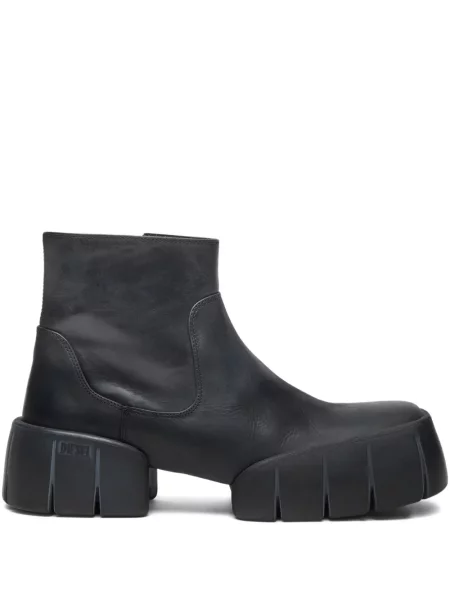 Botine Diesel din piele negru