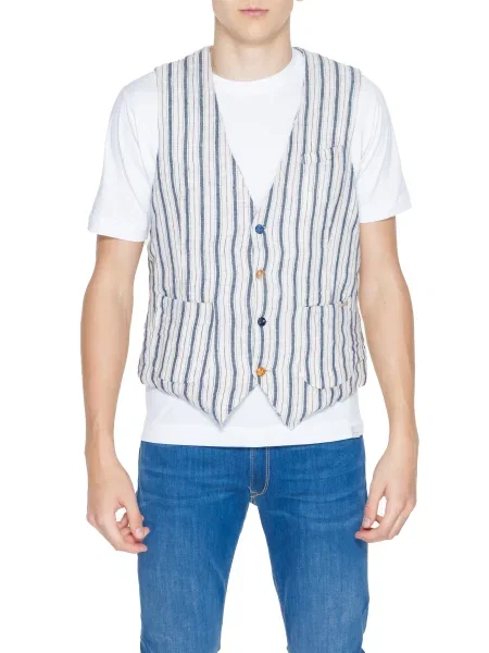 Vestă Gianni Lupo albastru