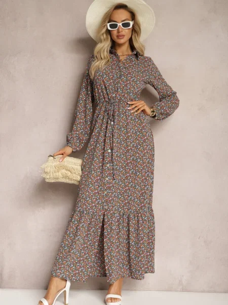 Rochie Închis Phinene verde