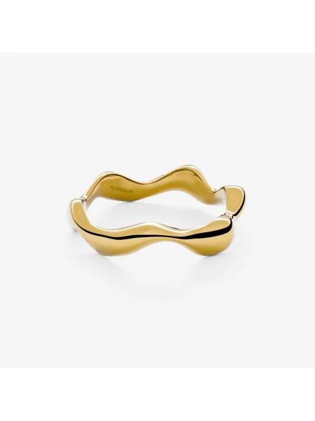 Pierścień FURIOSA® Waves Ring Gold L