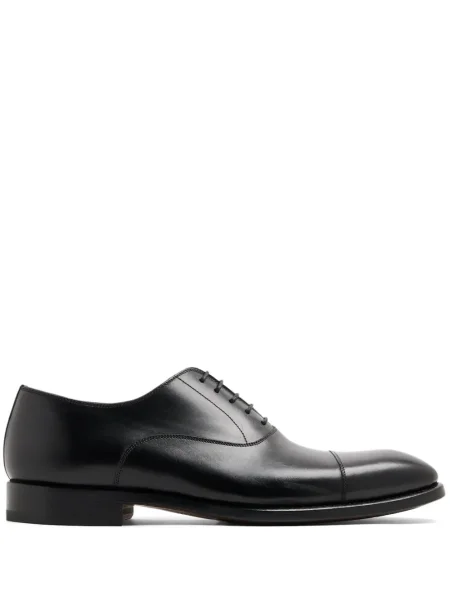 Oxford Magnanni din piele negru