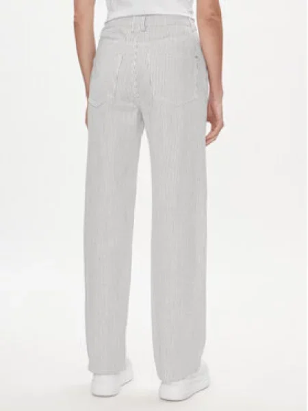 ONLY Hlače iz tkanine Merle Wide Leg bela