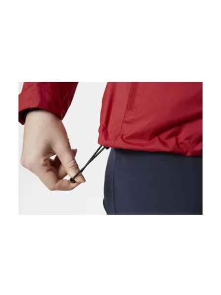 Bunda Helly Hansen s kapucňou červená