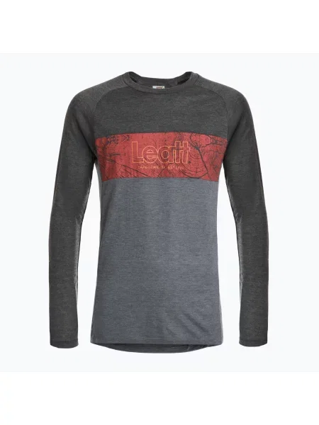 Tričko s dlouhým rukávem Leatt černé