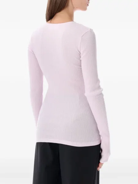 Cardigan Opérasport asimetric roz