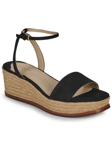 LAUREN RALPH LAUREN Espadrilles Leona fekete