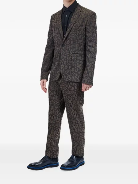 Costum Just Cavalli cu imagine din jacard negru