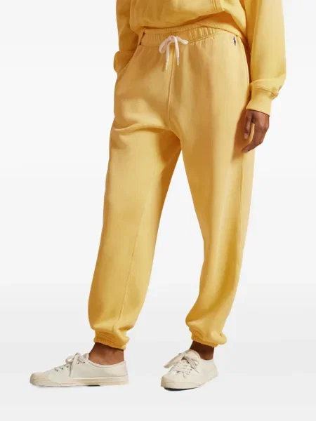 Vunena majica Polo Ralph Lauren s okruglim izrezom iznad koljena narančasta