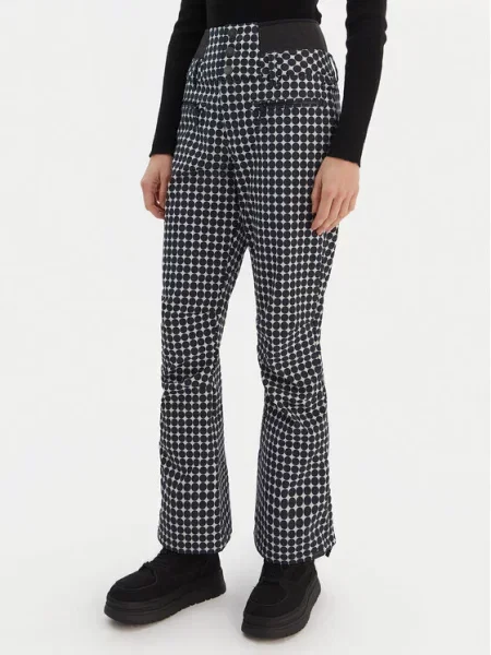 Spodnie snowboardowe ROXY Rising High whisper white/small dots białe