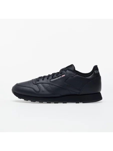 Шкіряні класичні кросівки Reebok Classic Leather чорні