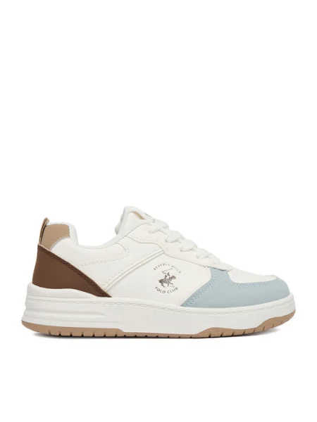 Sneakersy Beverly Hills Polo Club biela