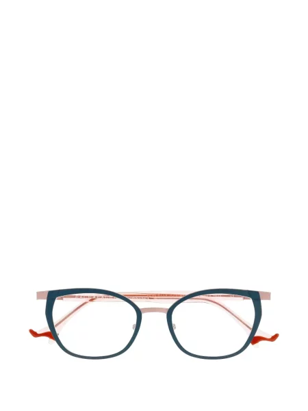 Ochelari de soare Face à Face cu imprimeu geometric albastru