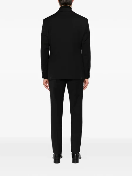 Costum Giorgio Armani cu rever negru