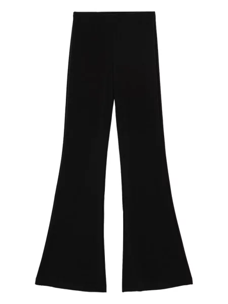 Pantaloni Maliparmi evazate negru