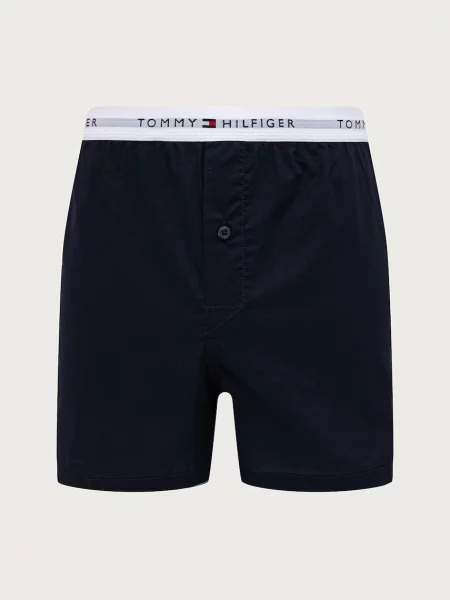 TOMMY HILFIGER Boxerky modrá biela čierna