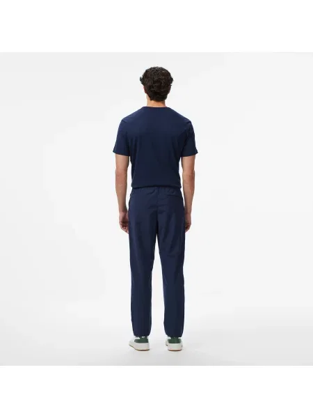 Lacoste Spodnie Chino Regular Fit granatowe