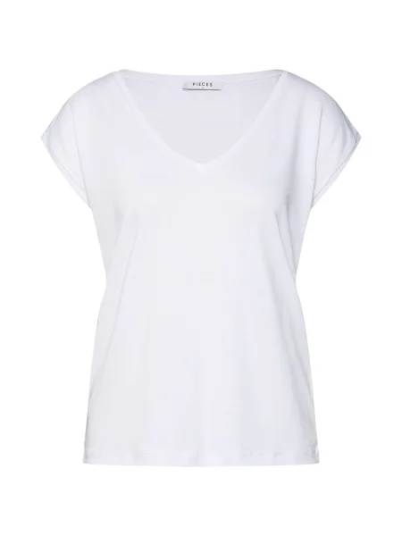 PIECES Tricou Kamala' alb