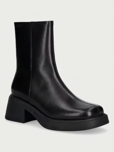 Vagabond Shoemakers botine cu pentru femei din piele DORAH negru