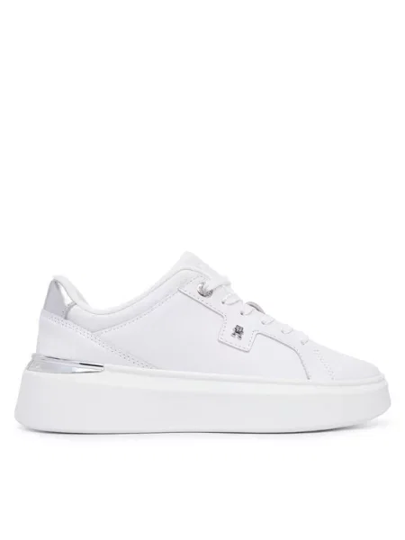 Tenisice Tommy Hilfiger Th Platform Chic Sneaker bijela