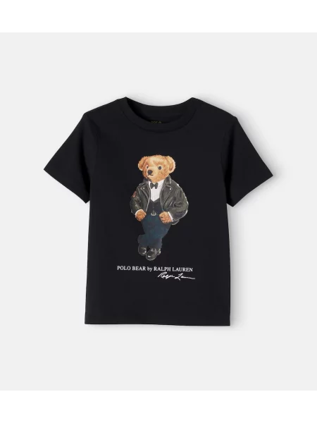Gyerek pólóing Polo Ralph Lauren fekete