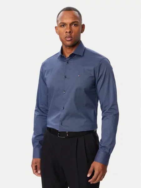 Tommy Hilfiger Cămașă Bleumarin