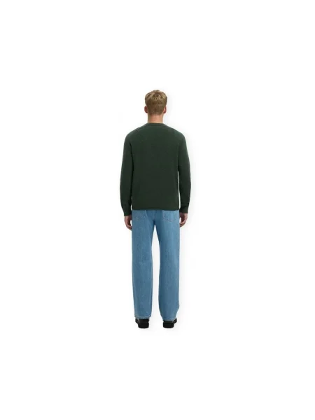 Pulover Selected tricotate verde