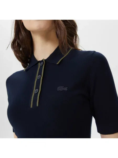 Lacoste Sukienki Lacoste granatowa