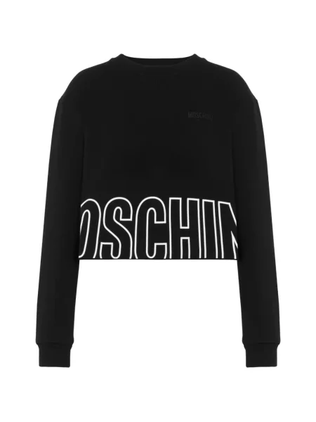 Hanorac Moschino cu imagine negru