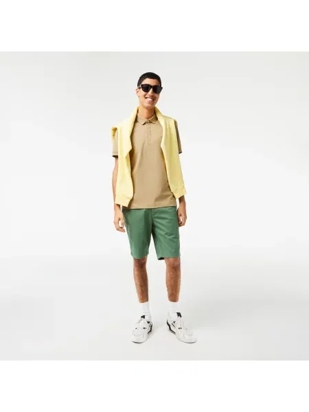 Поло Lacoste коричневое
