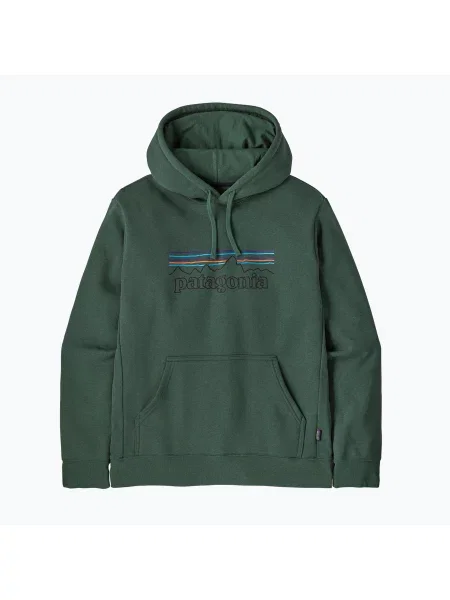 Pulover Patagonia cu autograf verde
