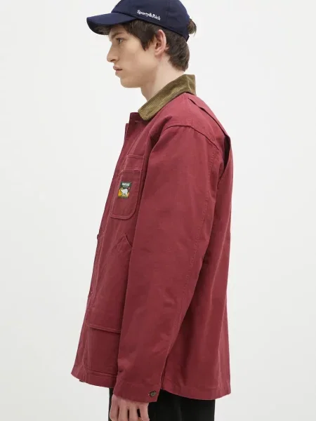 Τζιν μπουφάν Human Made Hunting Jacket ανδρικό κόκκινο